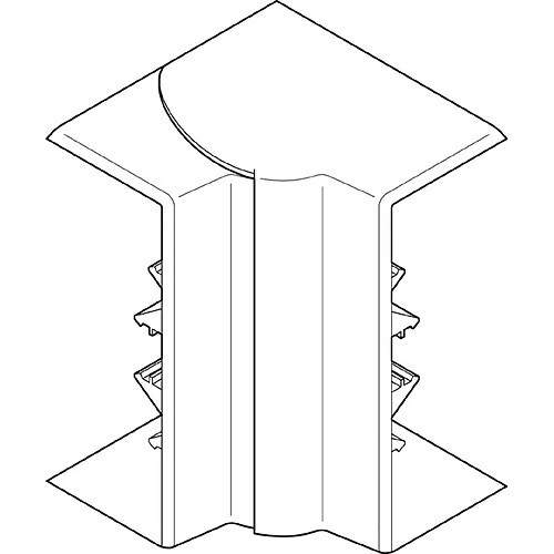 angle intérieur - logix - 85 x 50 - artic - planet wattohm 48002