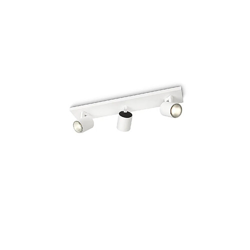 Ledkia Plafonnier 3 Spots Runner Blanc