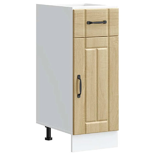 vidaXL Armoire de cuisine Lucca chêne sonoma bois ingénierie