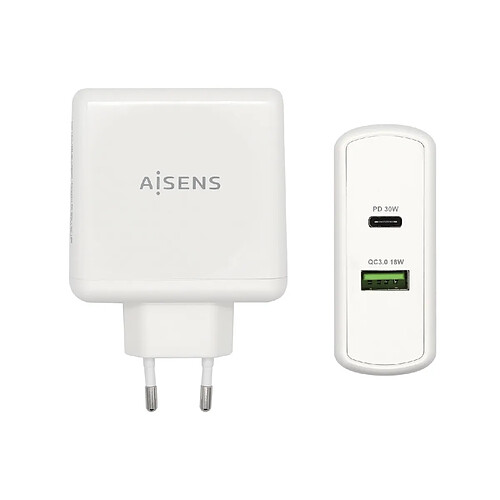 AISENS ASCH-2PD30QC-W mobile device charger