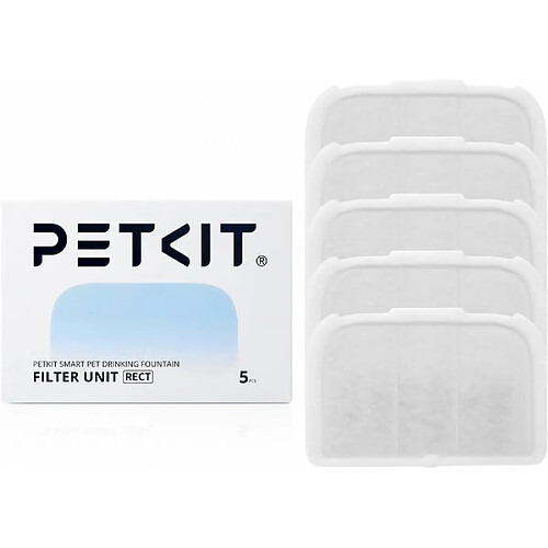 Petkit Filtres pour fontaine à eau pour Chat et Chien, 5 pièces à Utiliser sur les modèles EVERSWEET MAX