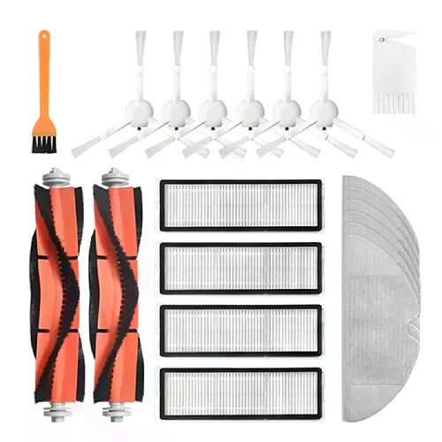 Pièces de rechange pour aspirateur Robot XIAOMI 1C Dreame F9, filtre HEPA en tissu, brosse principale latérale