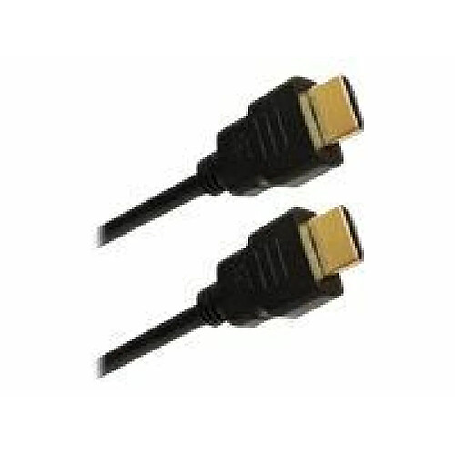 JouJye câble HDMI 1.4 2.0m fiche plaquée or A / A Compatible HDCP (Import Allemagne)