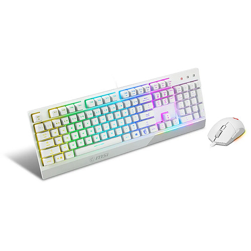 MSI VIGOR GK30 COMBO WHITE US keyboard