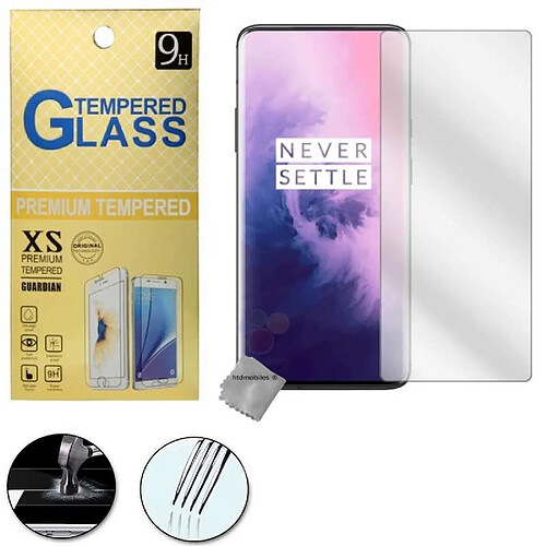 Htdmobiles Film de protection vitre verre trempe transparent pour OnePlus 7 Pro