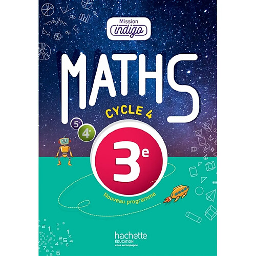 Maths 3e, cycle 4