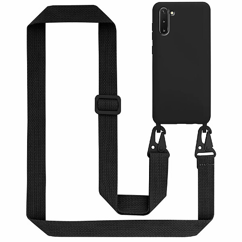 Cadorabo Etui Samsung Galaxy NOTE 10 Coque en Noir