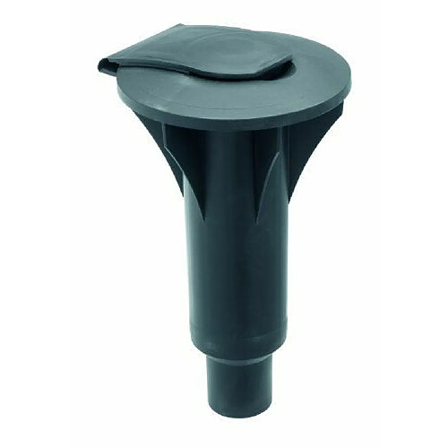 Brabantia 296789 Douille Plastique pour Fixation dans le Bêton Noir 45 mm