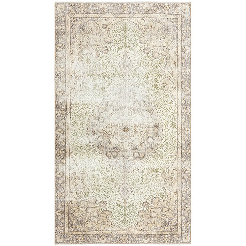 Vidal Tapis de laine 262x147 beige Ultra Vintage