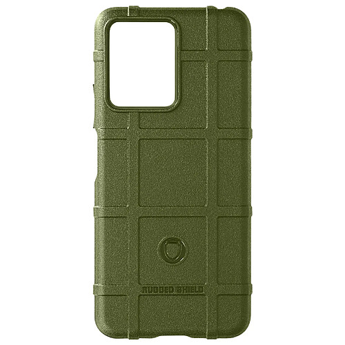 Avizar Coque pour Xiaomi Redmi Note 12 5G et Note 12 4G Antichoc Relief Texturé Vert