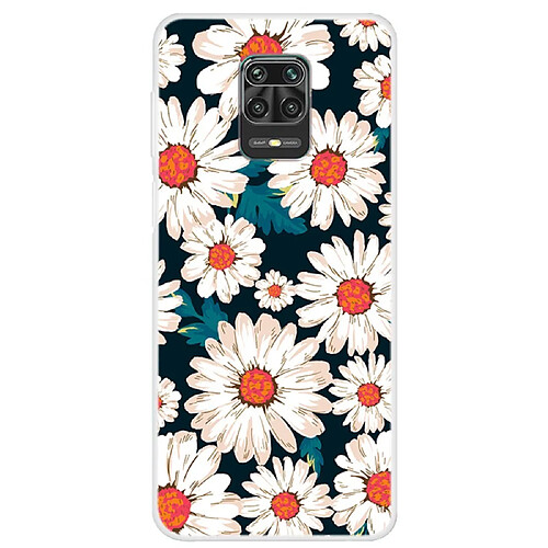 Coque en TPU impression de motifs souple Marguerite pour votre Xiaomi Redmi Note 9 Pro/Note 9 Pro Max/Note 9S