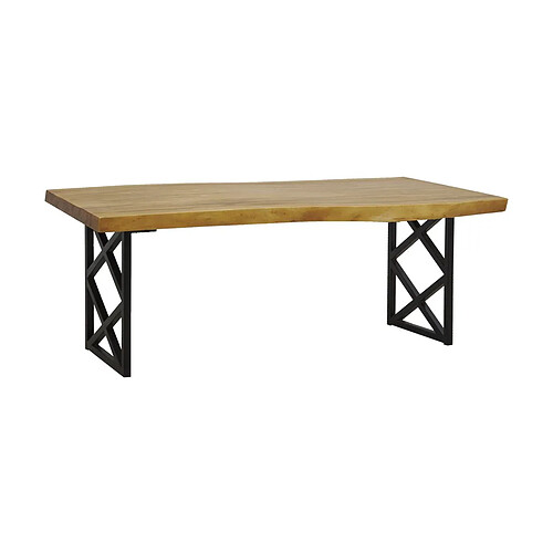 Aubry Gaspard Table en bois de suar patiné.