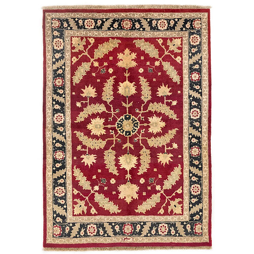 Vidal Tapis de laine 220x155 rouge Ziegler