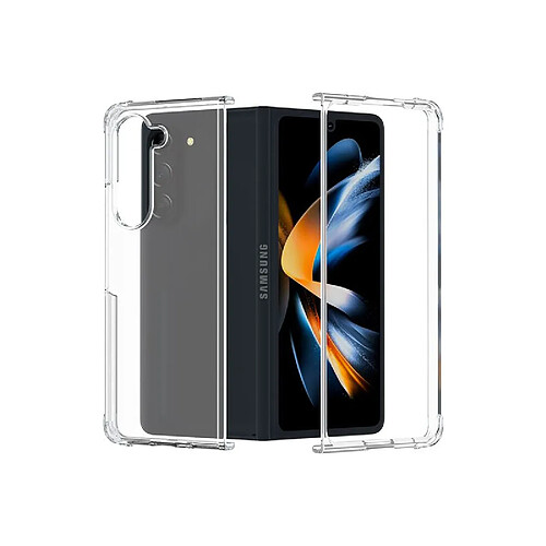 Coque renforcée Duo Force Case pour Samsung Galaxy Z Fold 5 Transparent