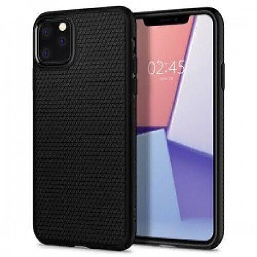 Coque SPIGEN - Liquid Air Iphone 11 Pro - Noir Mat