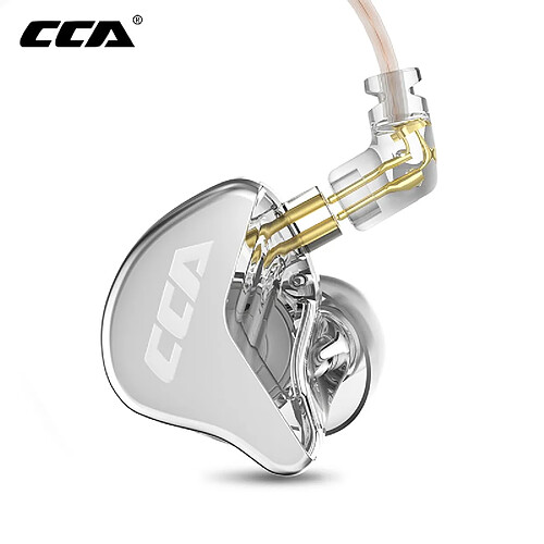 GUPBOO CCA CRA Casque Hi-Fi filaire Casque antibruit pour moniteur Casque de jeu de sport Casque intra-auriculaire