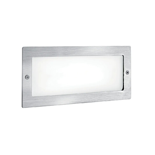 applique murale encastrée - aric modele 300 - e27 - inox - aric 5270