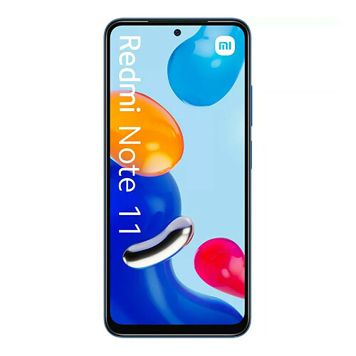 Xiaomi Redmi Note 11 (Double Sim - 6.43", 128 Go, 4 Go RAM) Bleu · Reconditionné