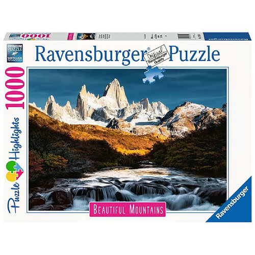 Ravensburger 1000 p - Le Fitz Roy, Patagonie Highlights