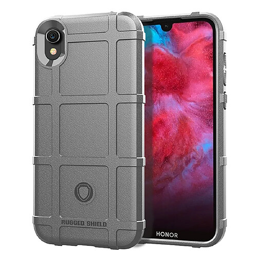 Wewoo Coque Pour Huawei Honor Play 3e TPU Antichoc à Couverture Complète Gris