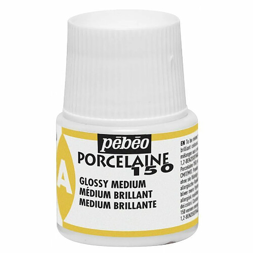 Pebeo Médium brillant pour peinture porcelaine - 45 ml