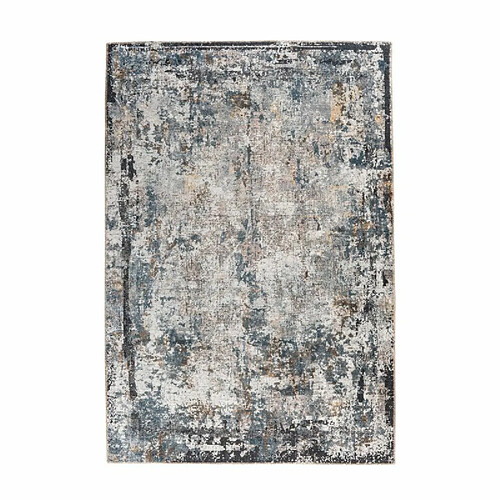 Paris Prix Tapis Tissé Vintage à Motifs Faye Noir 75 x 150 cm