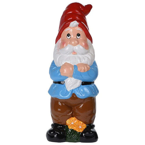 Nain de jardin - décoration colorée pour le jardin - une figurine de jardin de 30 cm