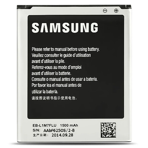 Caseink Batterie d Origine Samsung EB-L1M7FLU Pour Galaxy S3 Mini NFC (1500mAh)