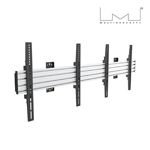 Fixation double écran MULTIBRACKETS PRO Series MBW2U Silver pr moniteur 101,6 cm 40" 165,1 cm 65" Capacité 60 kg. VESA 100x100, 600x400mm