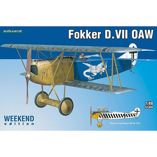 Fokker D.VII OAW Weekend edition - 1:48e - Eduard Plastic Kits