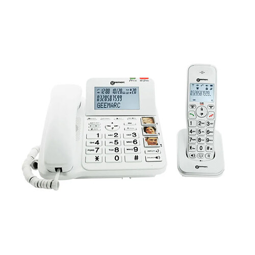 Geemarc AmpliDect 295 Combi - Blanc