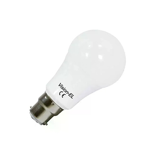 Vision-El Ampoules LED B22 1100 lumens et 12W Blanc chaud -