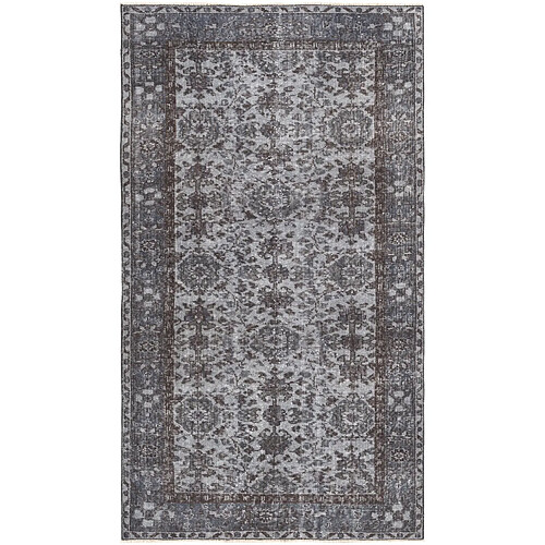 Vidal Tapis de laine 203x117 gris Ultra Vintage