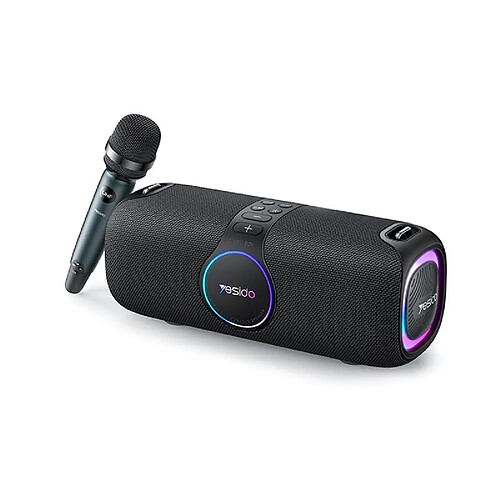 Yonis Enceinte Bluetooth Portable Puissante Karaoke