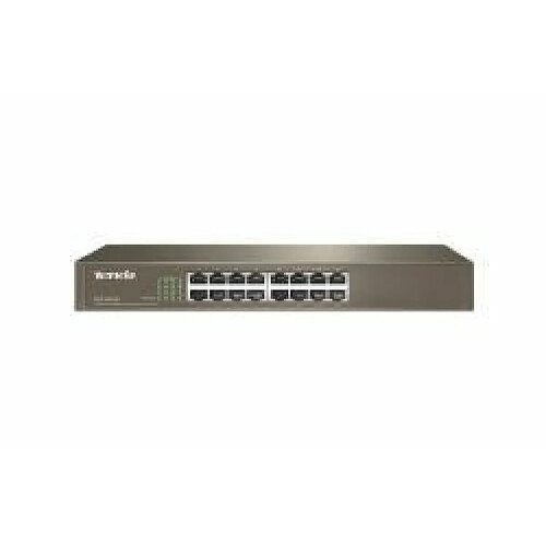 Tenda TEF1016D - Switch - 16 x 10/100 - Desktop, an Rack montierbar