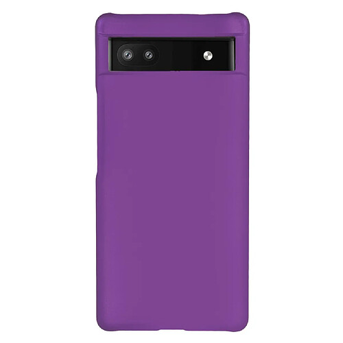 Coque en TPU anti-poussière, surface brillante, caoutchouté, violet pour votre Google Pixel 6a