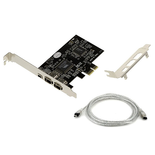 Kalea-Informatique PCIe FireWire 400 IEEE1394a 3 Ports - CHIPSET VIA6308 et ASM1083 - Ilink.