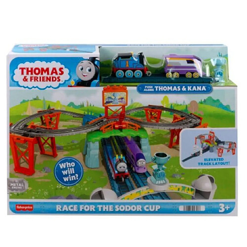 Tom and Friends Track Set Sodor Cup Race