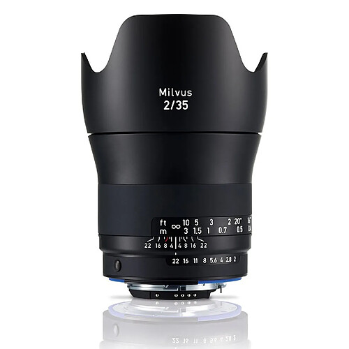 ZEISS Objectif MILVUS T* 35 mm f/2 ZF.2 NIKON + paresoleil