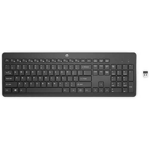 HP WIRELESS CLAVIER 230 NOIR