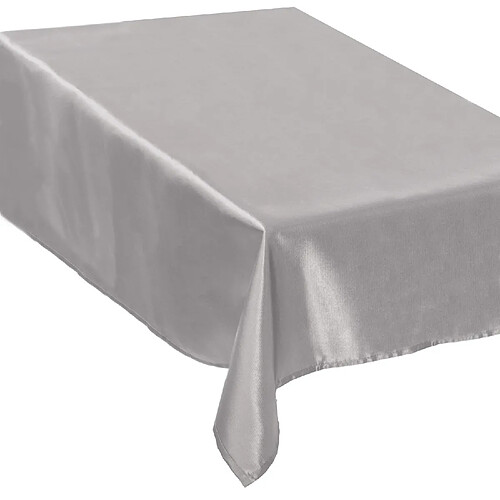 Feeric Lights And Christmas Nappe Satin - 360 x 140 cm - Argent