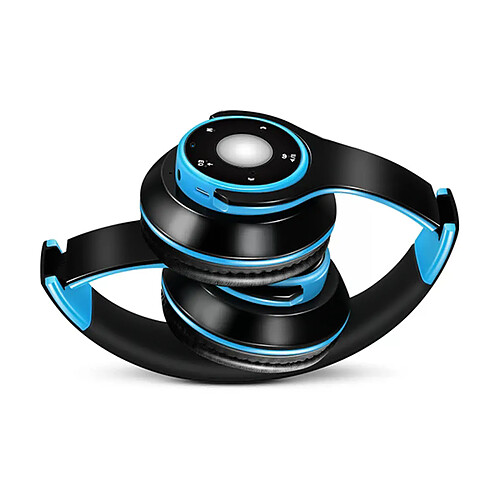 Audio stéréo coloré Mp3 Bluetooth casque sans fil écouteurs Support carte SD avec micro