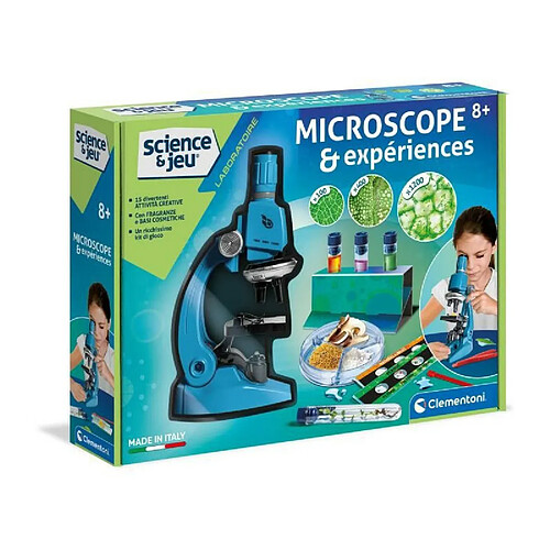 Baby Born Clementoni - Sciences et Jeu - Super Microscope Professionnel - 8 ans et +