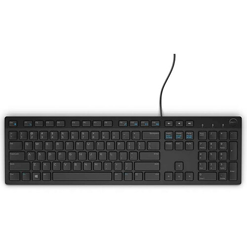 DELL KB216 clavier USB AZERTY Français Noir