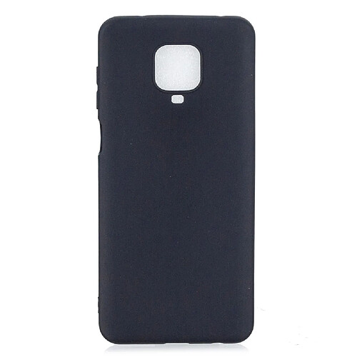 Coque en TPU couleur bonbon souple noir pour votre Xiaomi Redmi Note 9S/9 Pro/9 Pro Max