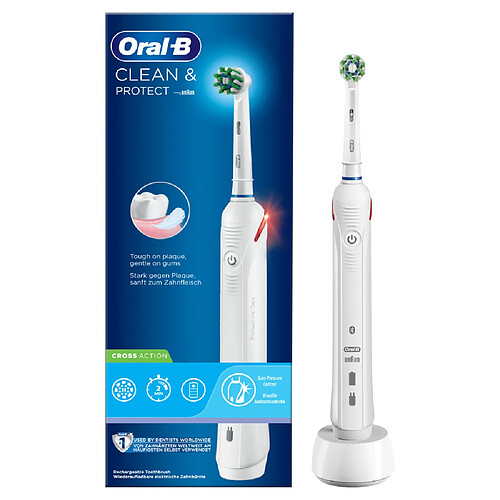 Oral-B - Pro 2 - Blanche - Brosse à dents électrique