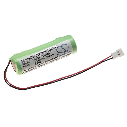 vhbw batterie remplacement pour Alcatel ALT3GV28041AB pour combiné téléphonique téléphone fixe (2000mAh, 1,2V, NiMH)