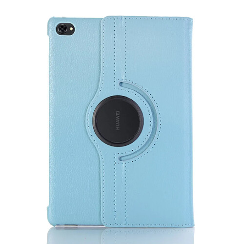 Etui en PU avec support bleu clair pour votre Huawei MediaPad M5 lite 10/C5 10