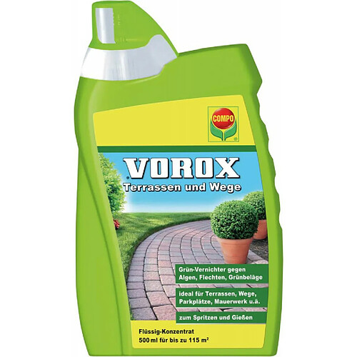 Fp Anti mousse Terrasse et Allée 500 ml COMPO VOROX