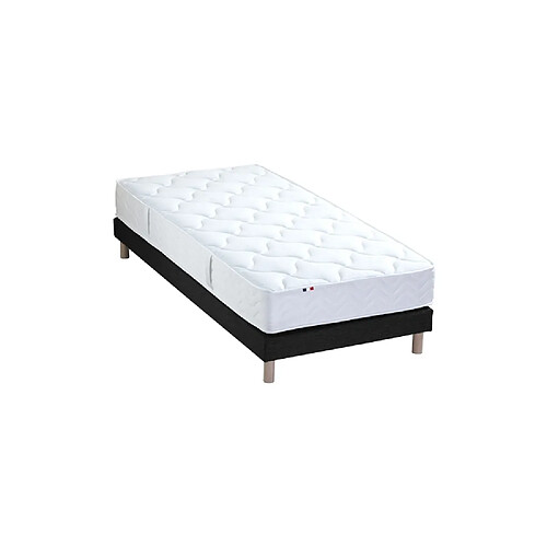 Idliterie Ensemble Matelas Ressorts 5 Zones ETOILE + Sommier - Made in France